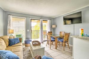 Steps to Beach Ocean-View Hilton Head Villa!