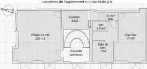 Appartements Villa Normande : Appartement 1 Chambre