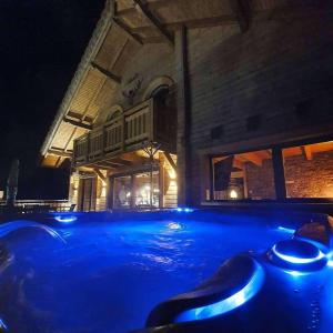 Chalets Nouveau Chalet M.META 12 pers sauna,jacuzzi,billard : photos des chambres