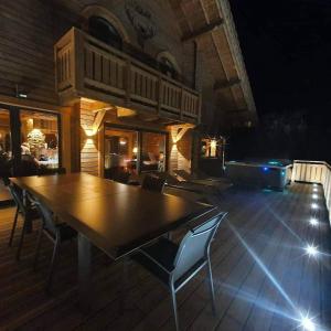 Chalets Nouveau Chalet M.META 12 pers sauna,jacuzzi,billard : photos des chambres