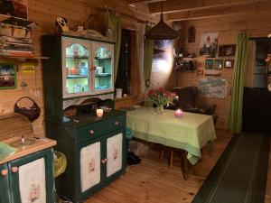 Zielony Domek z jacuzzi