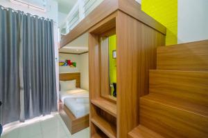 Comfort Studio with Bunk Bed at Dave Apartment By Travelio