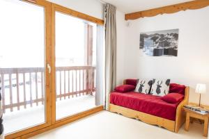 Les Balcons PROCHE PARC NATIONAL VANOISE appartements 2 pieces 6 pers MONTAGNE SUPERIEUR : photos des chambres