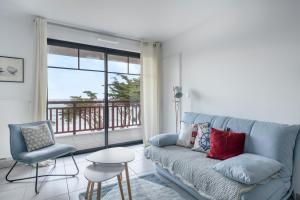 Appartements Esprit villa balneaire sur la cote bretonne pour trois personnes : photos des chambres