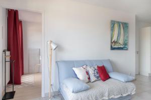 Appartements Esprit villa balneaire sur la cote bretonne pour trois personnes : photos des chambres