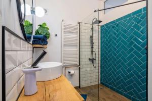 Lux Rooftop Studio w. Large Sea View Terrace