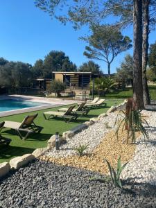 Maisons de vacances Les Troglodytes du Ventoux : photos des chambres