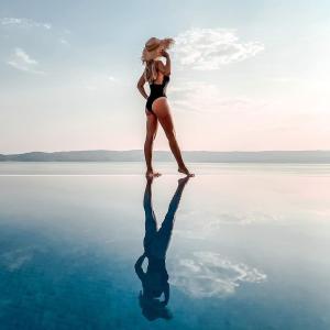 5 stars 2 bedrooms villa BLUE DREAM village Pisak Croatia