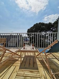 Appartements Le Kelenner-appartement bord de mer tout a pieds ou a velo : Appartement 2 Chambres