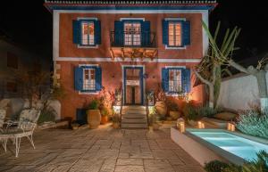 1813 Stone Mansion by Neuvel Parnassos Greece