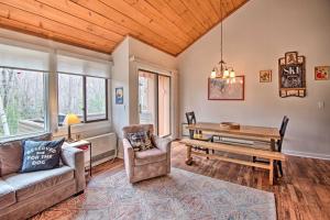 Lincoln Condo with Amenities and Shuttle to Loon!