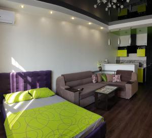 Апартаменты на 25 этаже.