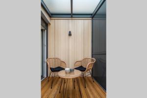 Live by the sea-apartment with river-view terrace at Gyvenu prie juros - Sventoji