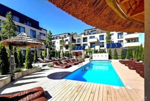 Maluno vilos- apartamentas su terasa