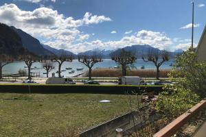 Appartements CHEZ JACQUES - terrasse avec vue lac et montagne : photos des chambres