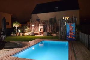 Villas La Villa Thelma 5 etoiles, piscine, sauna et jacuzzi : photos des chambres