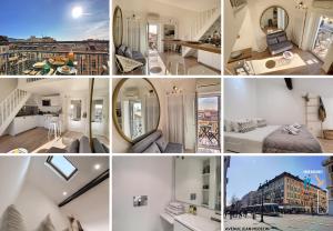 Appartements Nestor&Jeeves - DUPLEX MIROIR - Hyper center - Shopping area - Top floor : photos des chambres