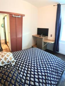Appartements La Glaciere - chambre avec salle de bain - 2 personnes : photos des chambres
