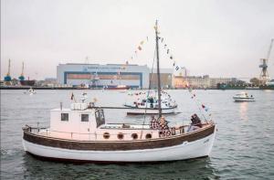 Historical boat Tu vėjo paklausk