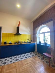 Red door-Room with private bathroom