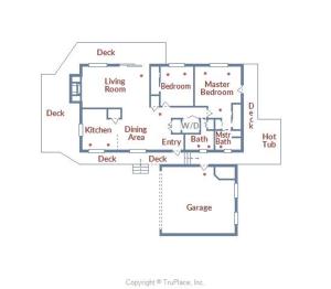 Two-Bedroom House room in 2 Killdeer home
