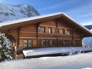 Excellent flat with a fantastic view of the Eiger!