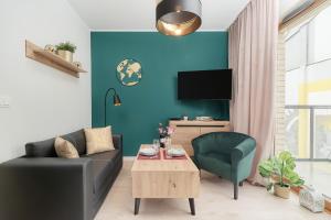 Studio with Balcony room in Apartment Wrocław Na Bulwarach by Renters