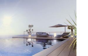 Appartements Monaco view, pool, garage, 100 m2 terrace : photos des chambres