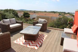 Appartements Le Terracotta , 2chambres, Terrasse, Piscine, Parking gratuit, Wifi, Climatisation : photos des chambres