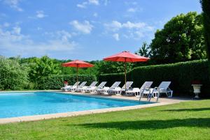 Maisons de vacances Domaine Leyvinie, gite Syrah, close to the Dordogne : photos des chambres