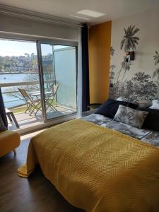 Appartements studio expose plein sud vu sur le port de plaisance : photos des chambres