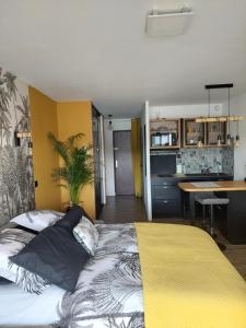 Appartements studio expose plein sud vu sur le port de plaisance : Studio - Vue sur Mer