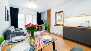 One-Bedroom Apartment room in Apartamenty Sun & Snow Karpatia