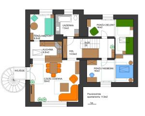 apartament pod lasem