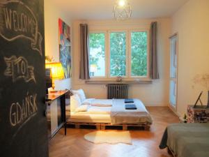 Apartament z balkonem, komfort do 6 os, Stare Miasto