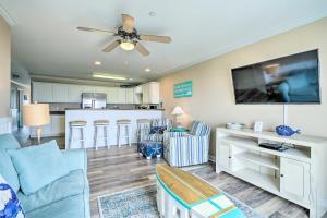 Ocean-View Oak Island Condo, 1 Block to Beach!