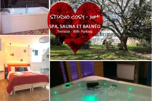 Appartements Les Suites Fenelon : Suite Deluxe avec Baignoire Spa