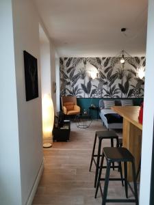 Appartements Jungle studio Gex - Ski - Netflix : photos des chambres