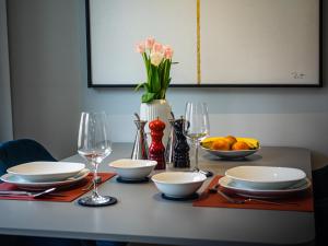 Swebenhus boven - FeWo mit großer Dachterrasse