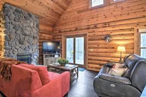 Secluded Gaylord Cabin with Deck, Fire Pit and Grill! - Waters