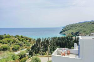 Seaside Villa Diamond - Unlimited Aegean Views Andros Greece