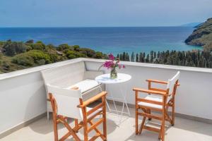 Seaside Villa Diamond - Unlimited Aegean Views Andros Greece