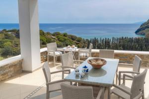Seaside Villa Diamond - Unlimited Aegean Views Andros Greece