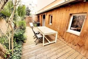 Maisons de vacances 6 personnes, 2 studios independants avec terrasse. : photos des chambres