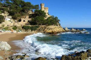 Las Antillas Piscina y Terraza Playa Fenals 4pax