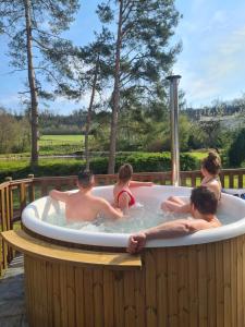 Un écrin de nature 14p - Bain Nordique - Sauna en option - Baby foot - Fléchettes - Pétanque