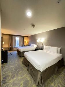 Queen Room with Two Queen Beds room in Country Inn & Suites by Radisson San Carlos CA