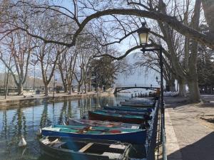 Appartements Lac Annecy plage privee, Duplex Baie des voiles : photos des chambres