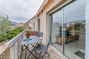 Appartements Beau T1 avec terrasse proche des plages : photos des chambres