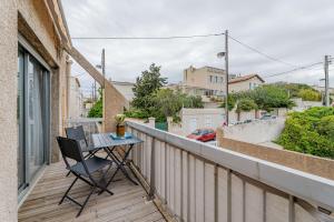 Appartements Beau T1 avec terrasse proche des plages : photos des chambres